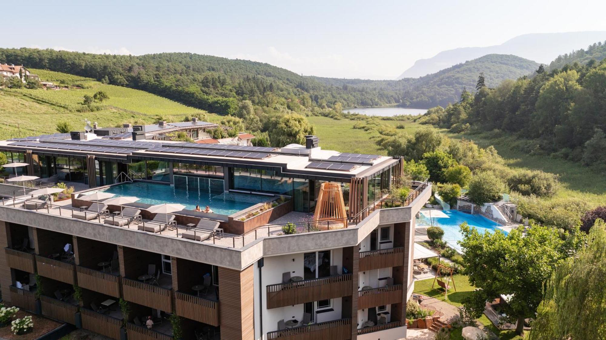 Gartenhotel Moser Appiano Sulla Strada Del Vino Esterno foto